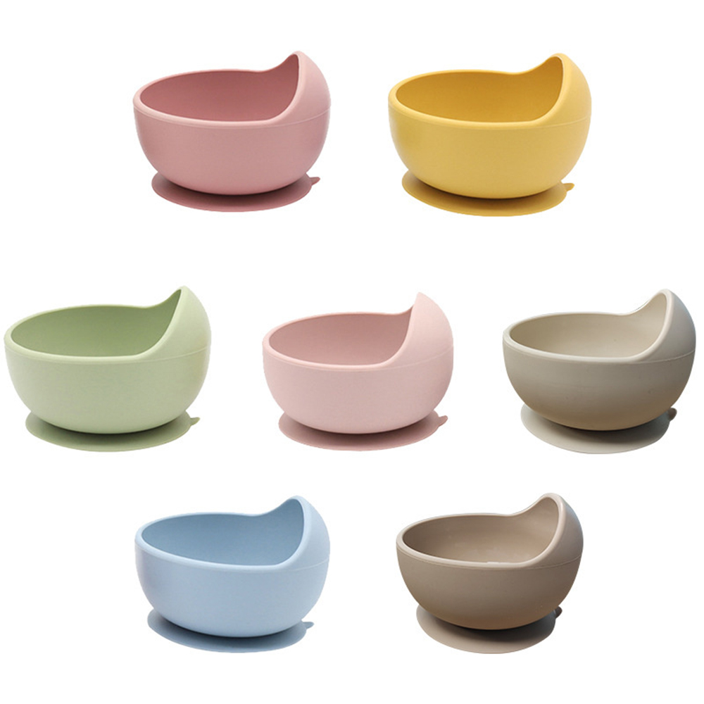 Mixing Cup Silicone - 1pc ベビーフードグレードのシリコンボウル吸引付きステイプシリコンフードボウル幼児ボウルフェイスマスクミキシングボウル