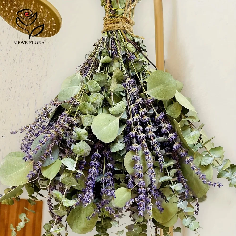 30 個ドライフラワープリザーブドユーカリの葉ホームリビング - Dried Flower Bulk のレビューと価格
