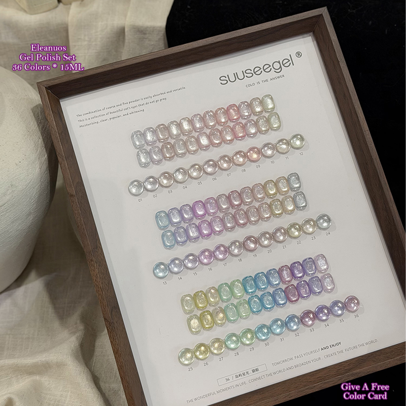 36色キャッツアイジェルポリッシュセット シマーマグネティッ - Resin Glitter Pack のレビューと価格