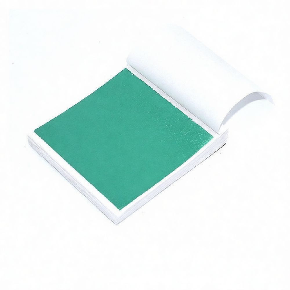 レジンキャスト用メタリック箔紙 9x9cm ネイルアート装飾 - Gold Foil Flakes のレビューと価格