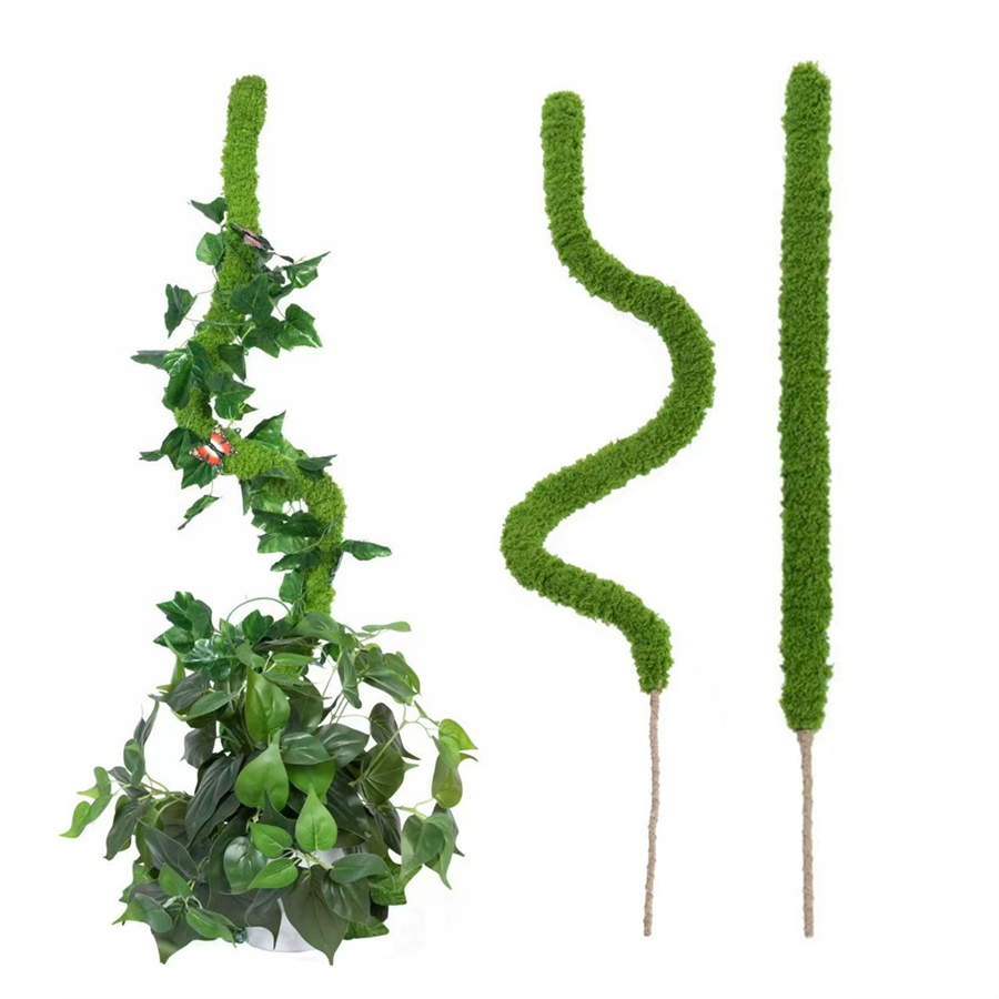 1本入りフレキシブル人工モススティック、モスポール、植物用モ - Terrarium Moss Art のレビューと価格